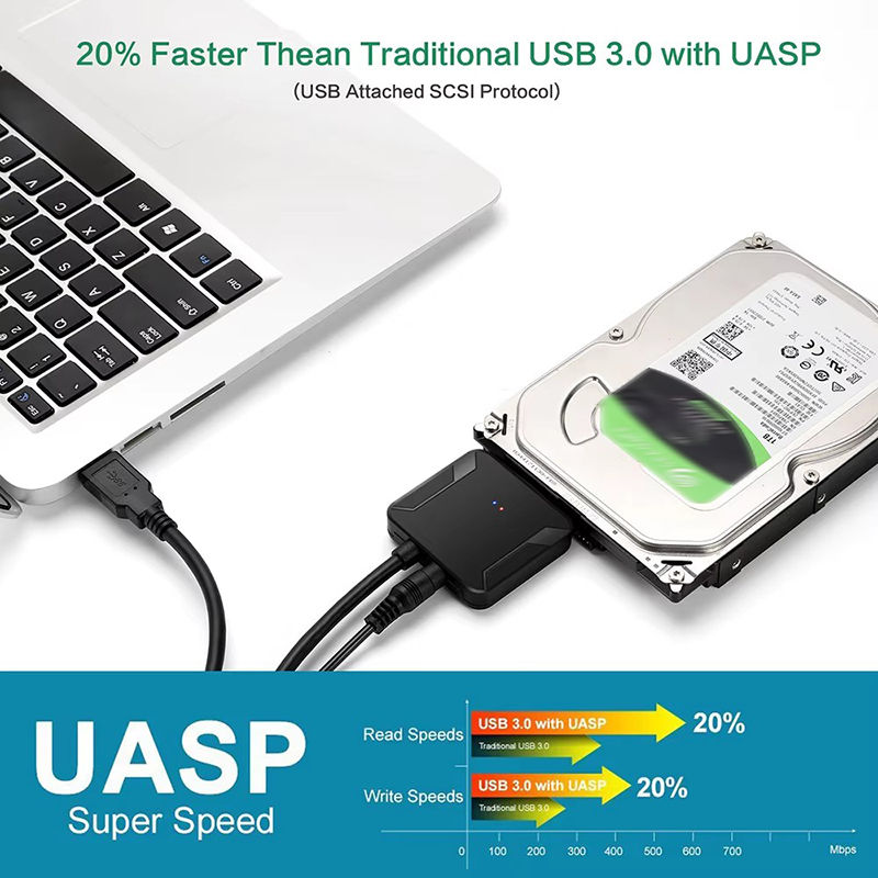 Samsung Ssd - كابل محول USB 3.0 إلى SATA