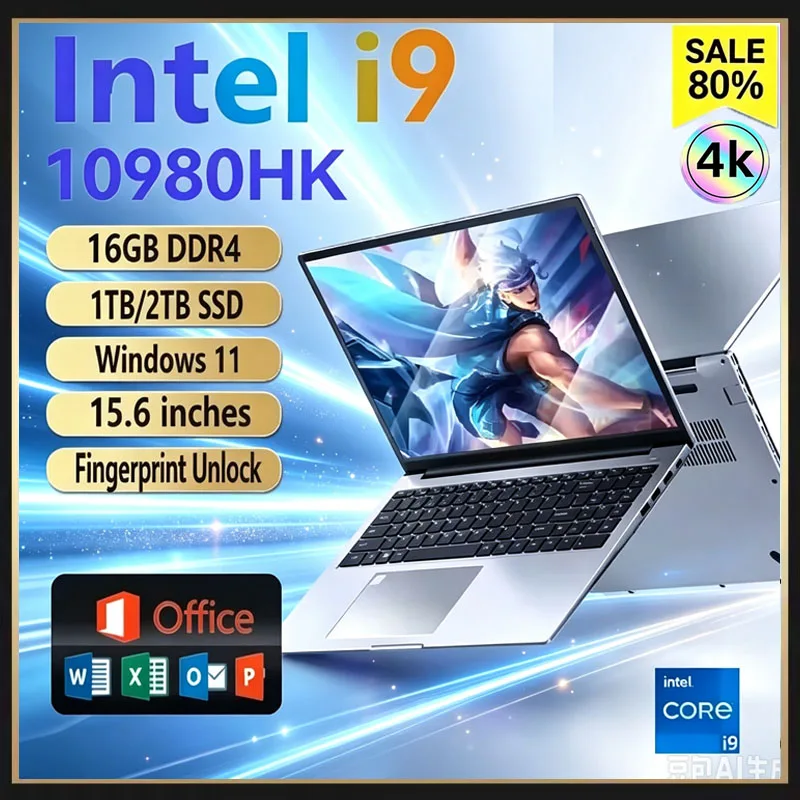 Ssd 1Tb - لابتوب محمول بشاشة 15.6 بوصة، معالج