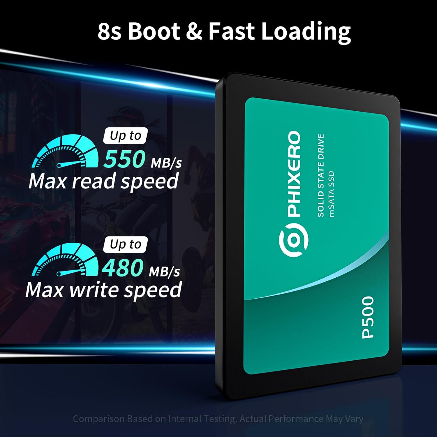 قرص تخزين صلب PHIXERO SSD SATA - مراجعة Ssd 500Gb وسعره