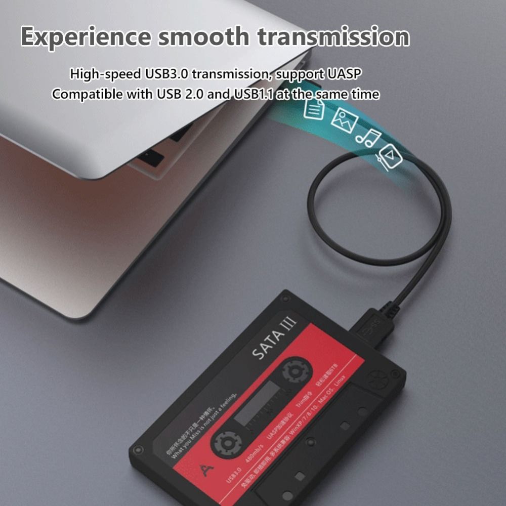 علبة قرص صلب خارجي جديدة مقاس  - مراجعة Sata Ssd وسعره