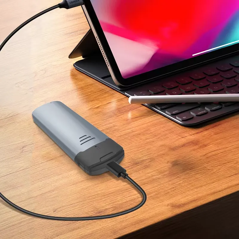 علبة M2 NVMe SSD بسرعة 10 جيجا - مراجعة External Ssd وسعره