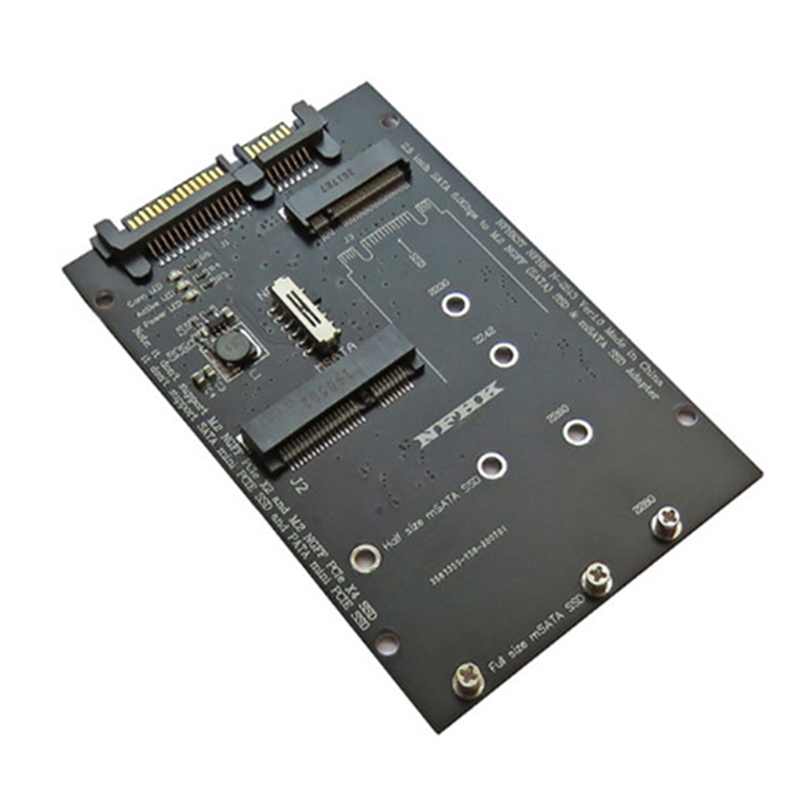 محول M.2 NGFF MSATA SSD إلى SA - مراجعة Sata Ssd وسعره