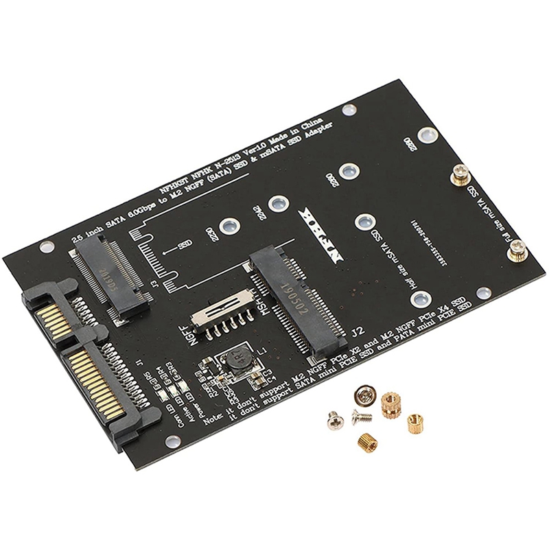 محول M.2 NGFF MSATA SSD إلى SA - مراجعة Sata Ssd وسعره